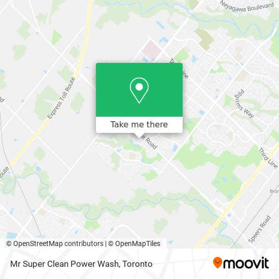 Mr Super Clean Power Wash map