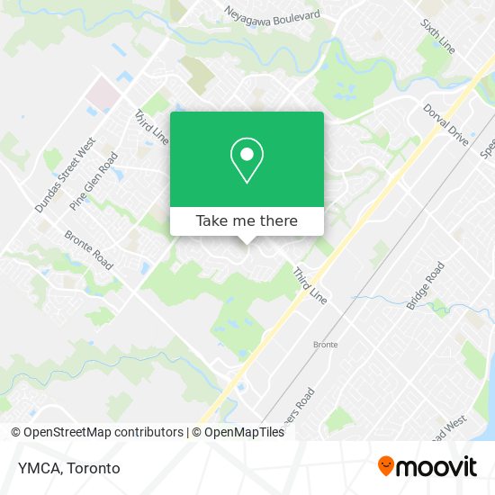 YMCA map