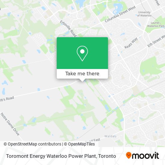 Toromont Energy Waterloo Power Plant plan