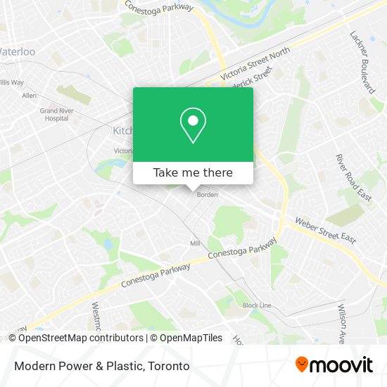 Modern Power & Plastic map