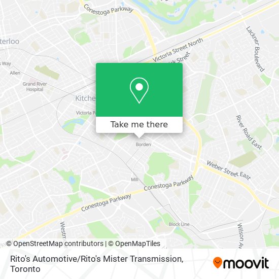 Rito's Automotive / Rito's Mister Transmission map
