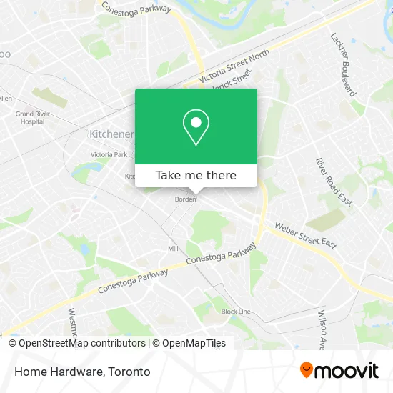 Home Hardware map