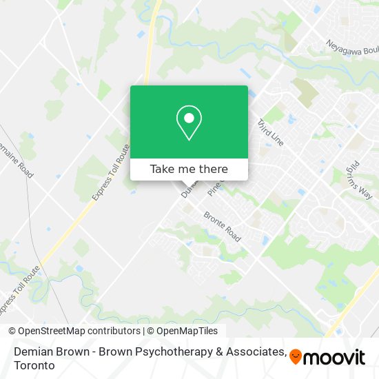 Demian Brown - Brown Psychotherapy & Associates map
