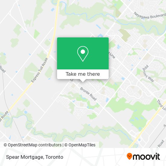 Spear Mortgage map