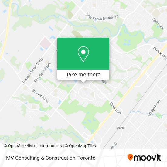 MV Consulting & Construction map