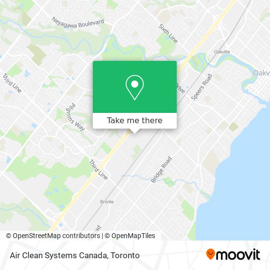 Air Clean Systems Canada map
