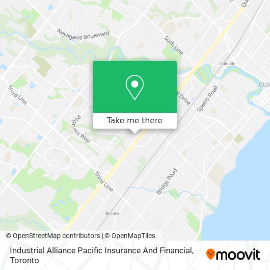 Industrial Alliance Pacific Insurance And Financial map