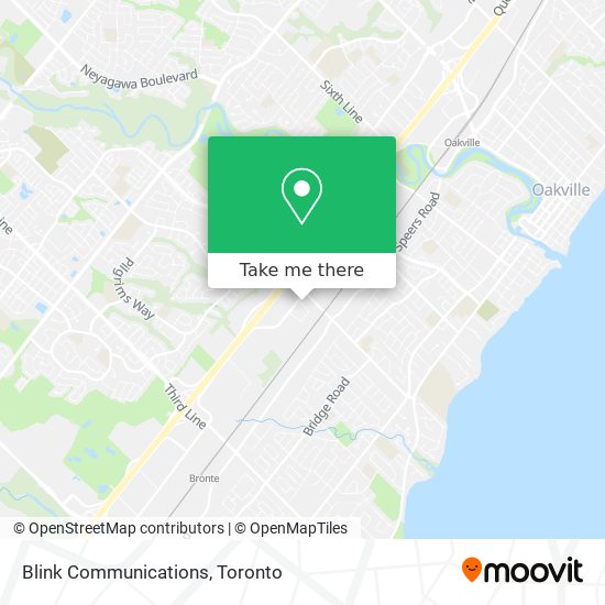 Blink Communications map