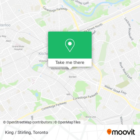 King / Stirling map