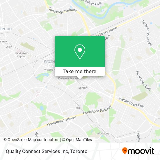 Quality Connect Services Inc map