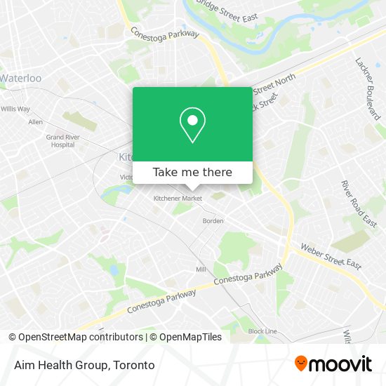 Aim Health Group map