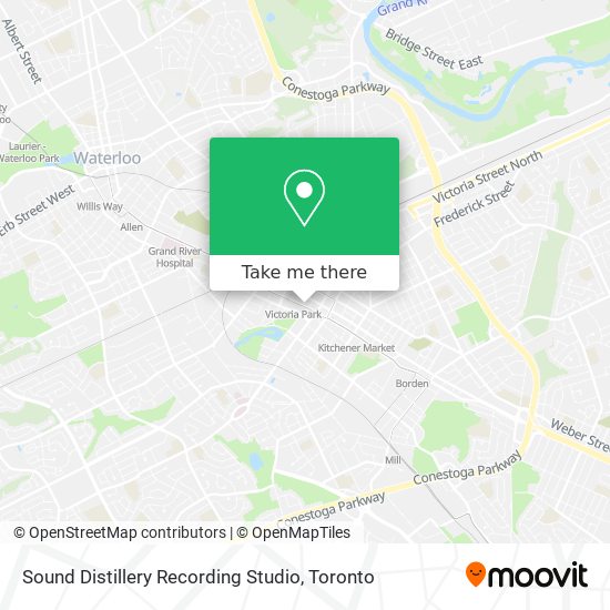 Sound Distillery Recording Studio plan