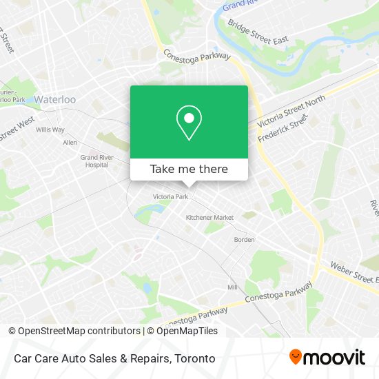 Car Care Auto Sales & Repairs map