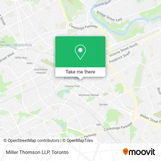 Miller Thomson LLP map