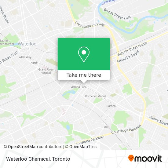 Waterloo Chemical map