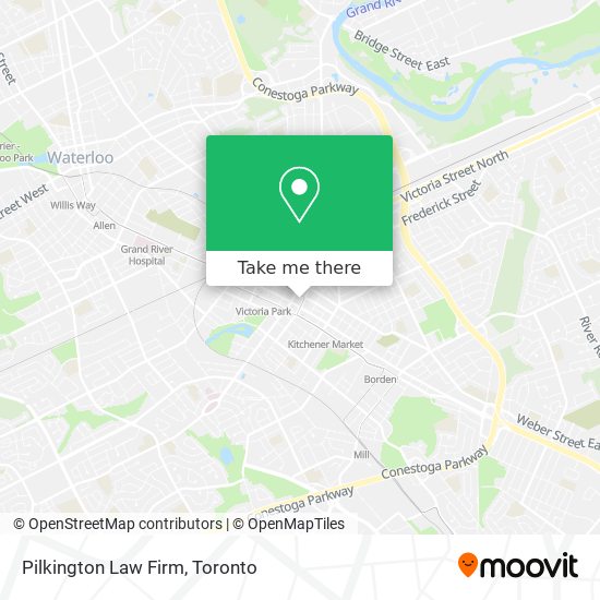 Pilkington Law Firm map