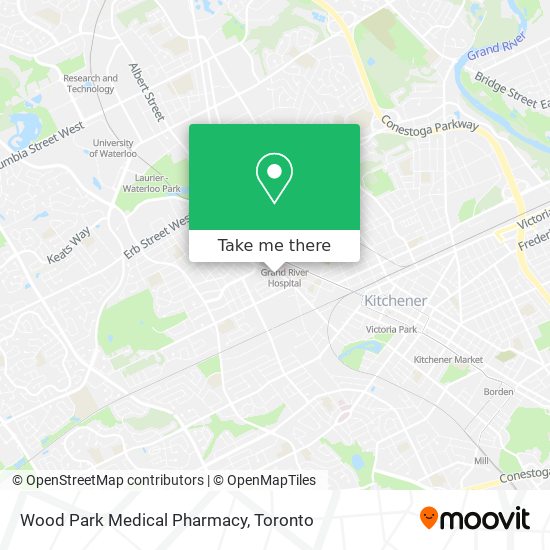 Wood Park Medical Pharmacy map