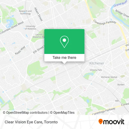 Clear Vision Eye Care map