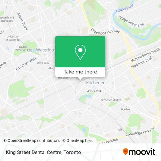 King Street Dental Centre map