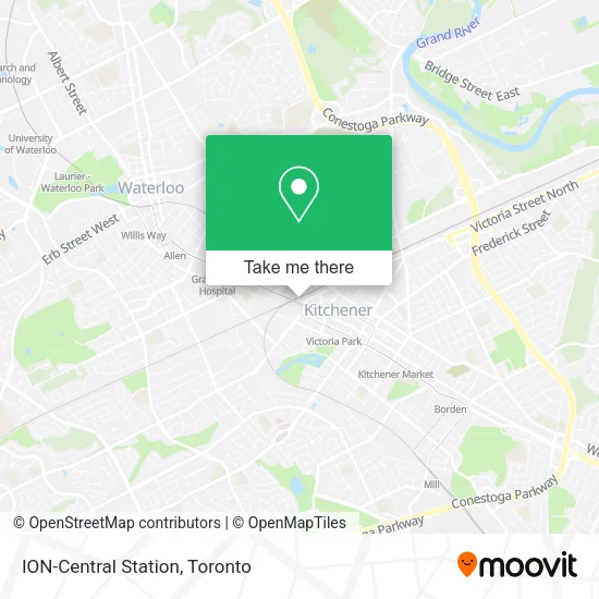 ION-Central Station map