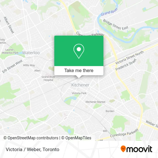 Victoria / Weber map