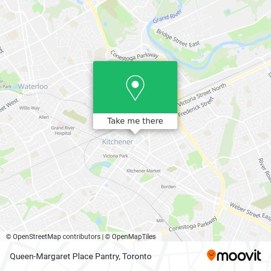 Queen-Margaret Place Pantry map