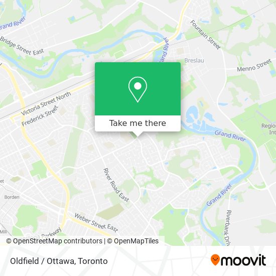 Oldfield / Ottawa map