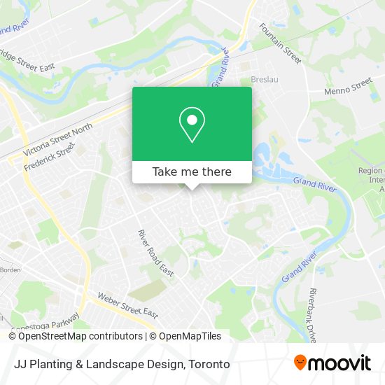 JJ Planting & Landscape Design map