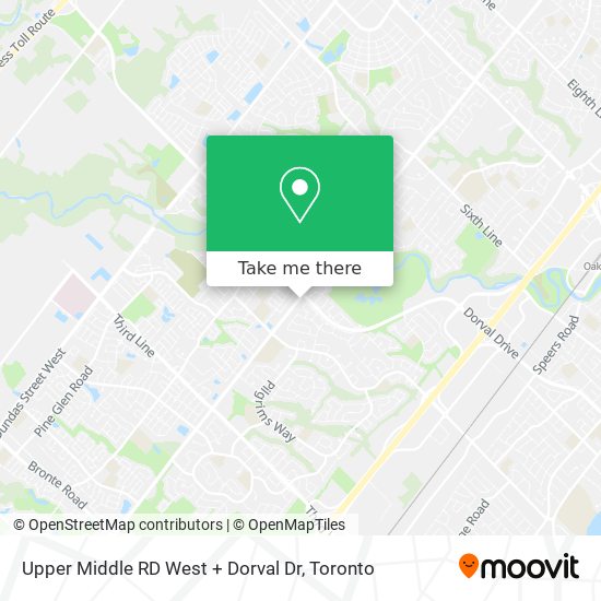 Upper Middle RD West + Dorval Dr plan