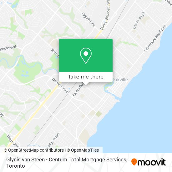 Glynis van Steen - Centum Total Mortgage Services map