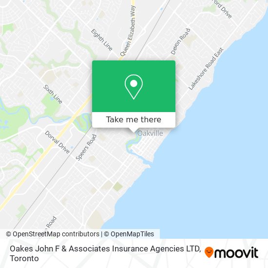 Oakes John F & Associates Insurance Agencies LTD map