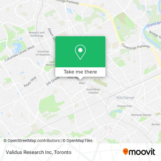Validus Research Inc map