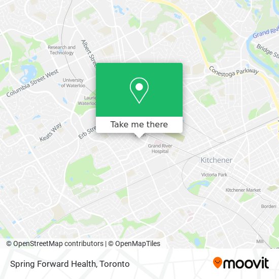 Spring Forward Health map