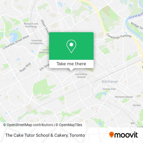 The Cake Tutor School & Cakery map