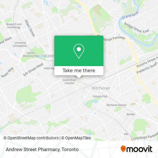 Andrew Street Pharmacy map