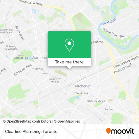 Clearline Plumbing map