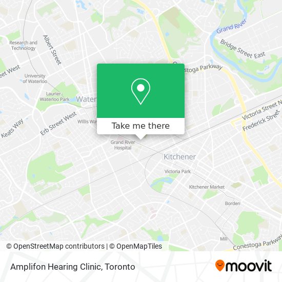 Amplifon Hearing Clinic map
