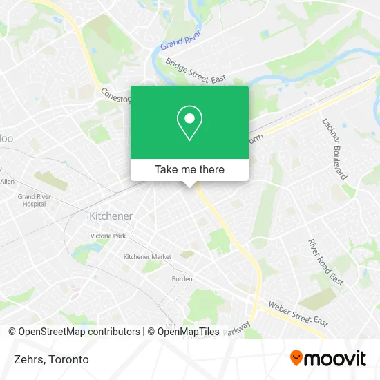 Zehrs map