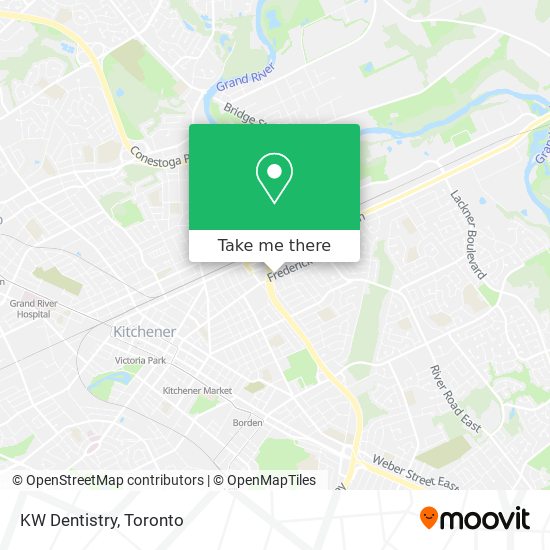 KW Dentistry map