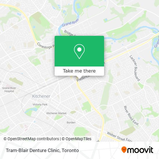 Tram-Blair Denture Clinic plan