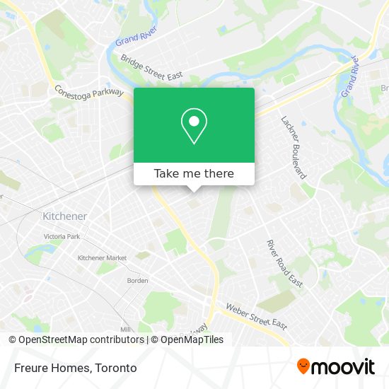 Freure Homes map