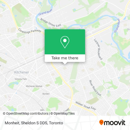 Monheit, Sheldon S DDS map