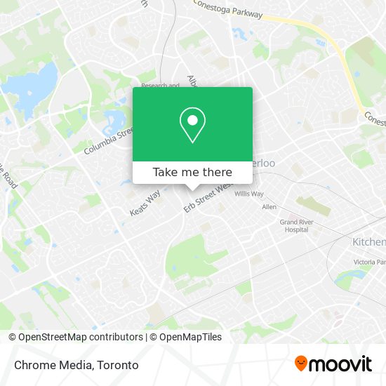 Chrome Media map