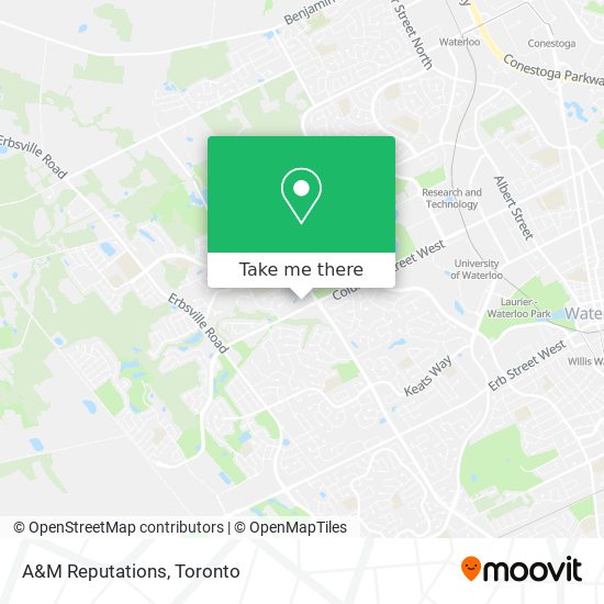 A&M Reputations map