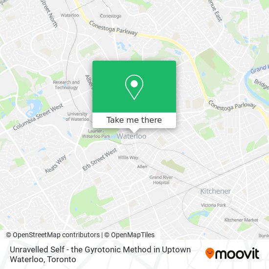 Unravelled Self - the Gyrotonic Method in Uptown Waterloo plan