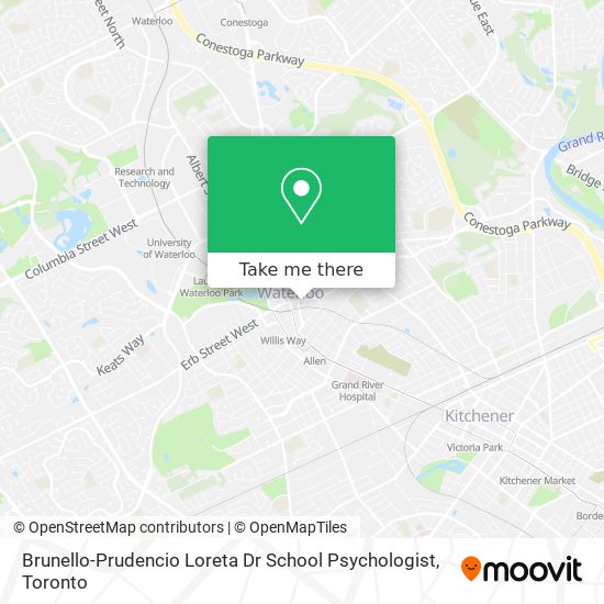 Brunello-Prudencio Loreta Dr School Psychologist map