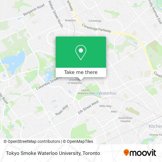 Tokyo Smoke Waterloo University plan