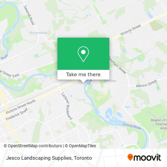 Jesco Landscaping Supplies map