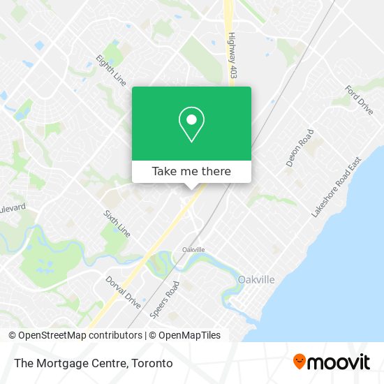 The Mortgage Centre map