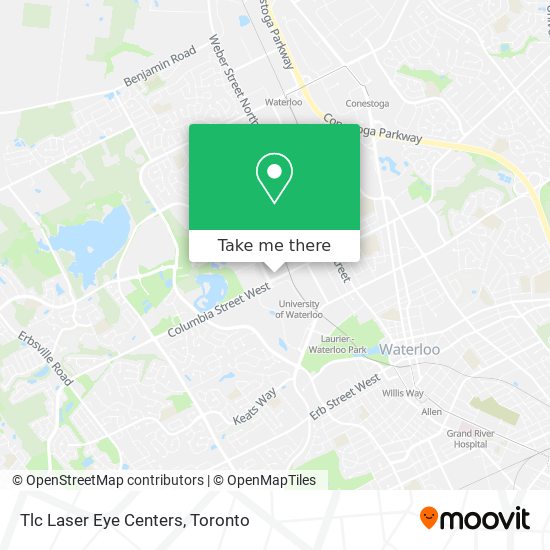 Tlc Laser Eye Centers map